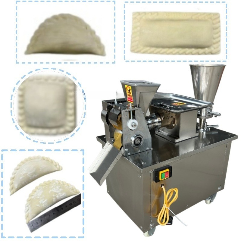 Gyoza Dumpling Maker - 自動サモサ製造機、ラビオリ、ペルメニ、ピエロギ成形機、エンパナーダ製造機、ミートパイ製造機、餃子製造機
